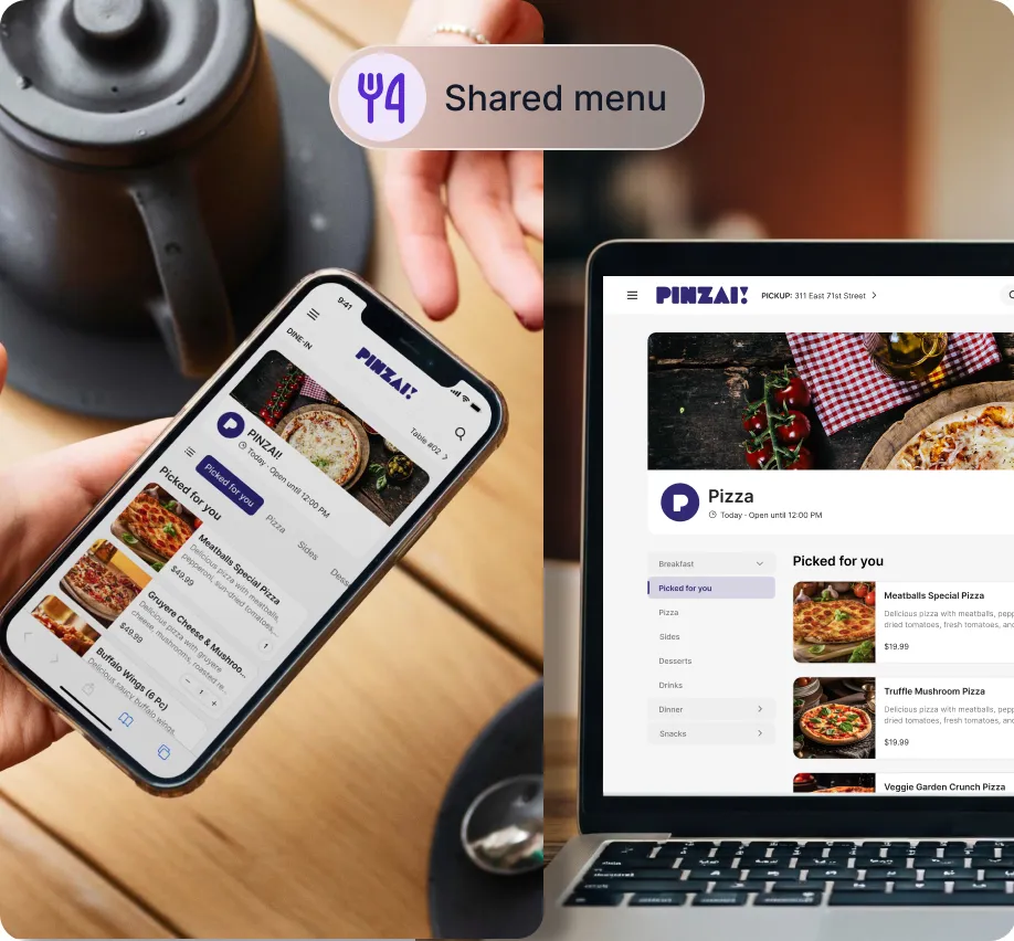 Connexup QR Code Ordering