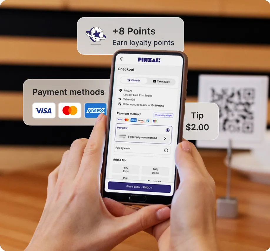 Connexup QR Code Ordering